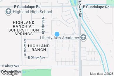 Map image of the property - 4648 E Laurel Ave