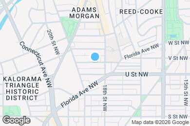 Map image of the property - 1830 California St NW