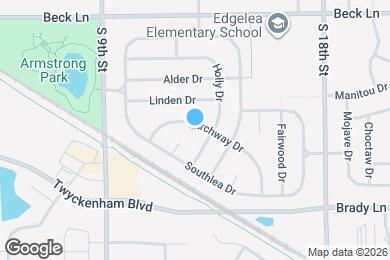 Map image of the property - 1033 Archway Dr