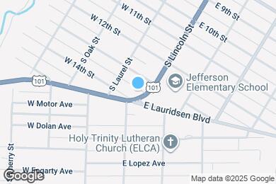 Map image of the property - 127 E 14th St