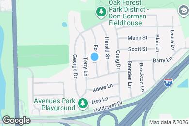 Map image of the property - 16454 Roy St