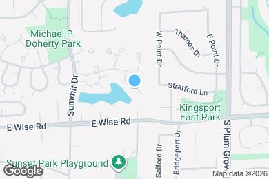 Map image of the property - 1115 Hampton Hbr