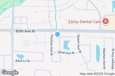 Map image of the property - 8349 Sheridan Ave N