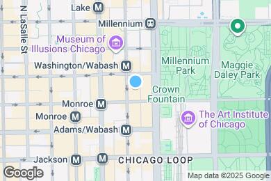 Map image of the property - 60 E Monroe St