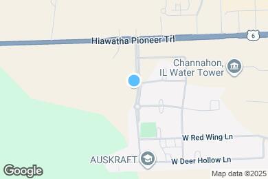 Map image of the property - 25624 S Keating Blvd