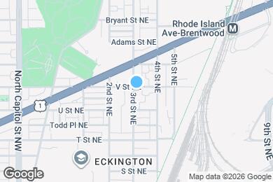 Map image of the property - 301 V St NE