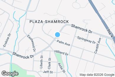 Map image of the property - 2601 Palm Ave