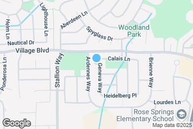 Map image of the property - 5551 Geneva Way