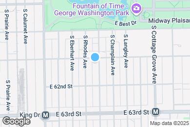 Map image of the property - 6110 S St Lawrence Ave