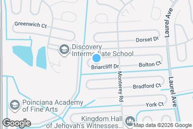 Map image of the property - 118 Briarcliff Dr