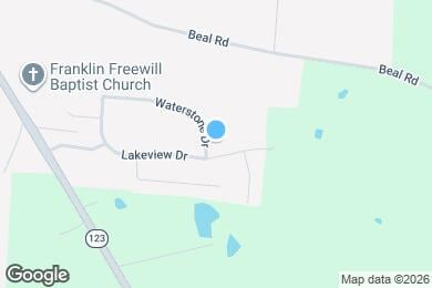 Map image of the property - 210 Waterstone Dr
