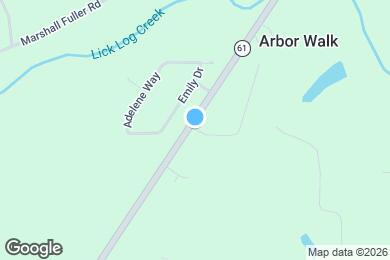 Map image of the property - 204 Arbor Creek Dr