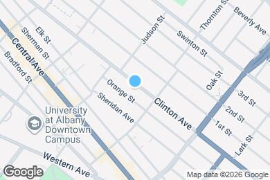Map image of the property - 436 Clinton Ave
