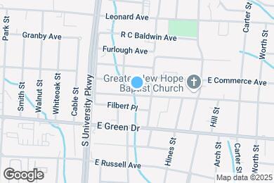 Map image of the property - 1229 Franklin Ave