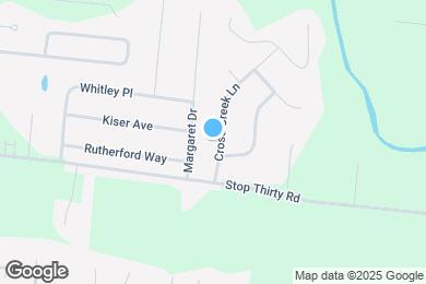 Map image of the property - 107 Cross Creek Ln