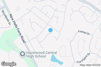 Map image of the property - 3870 Hope Haven Dr