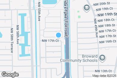 Map image of the property - 5211 NW 17th Ct
