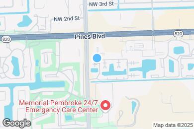 Map image of the property - 8842 SW 3rd St