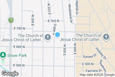 Map image of the property - 638 N 400 E