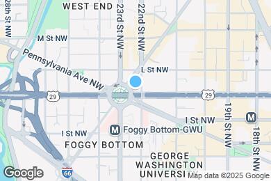 Map image of the property - 2205 K Street Apartments