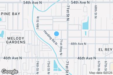 Map image of the property - 7181 49th Ave N
