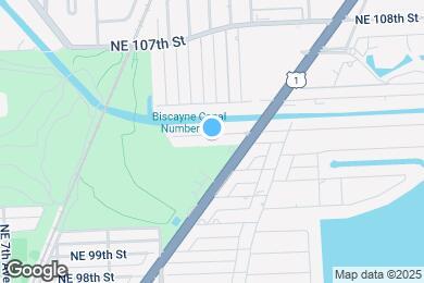 Map image of the property - 1080 NE 104th St