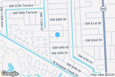 Map image of the property - 11080 SW 62nd Terrace