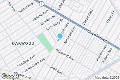 Map image of the property - 840 California Ave