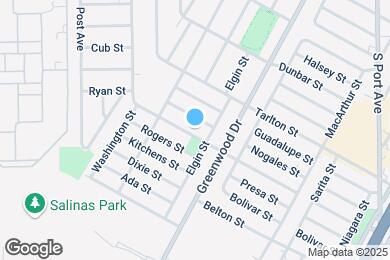 Map image of the property - 2734 Soledad St