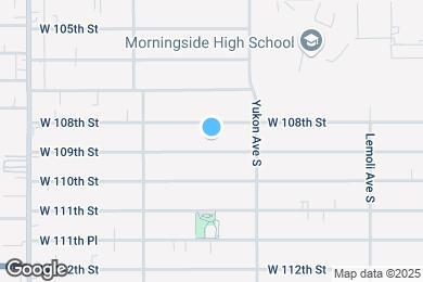 Map image of the property - 3653 W 109th St