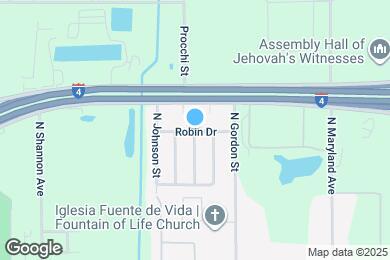 Map image of the property - 1108 Robin Dr