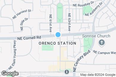 Map image of the property - Nexus at Orenco Station