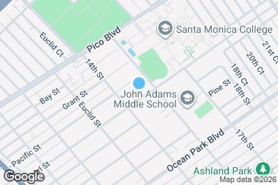 Map image of the property - 1501 Pearl St