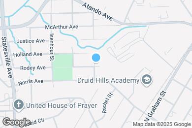 Map image of the property - 728 Rodey Ave