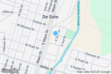 Map image of the property - 204 E 2nd St