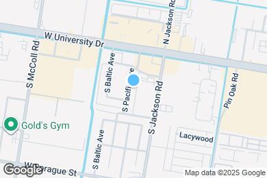 Map image of the property - 306 S Pacific Ave