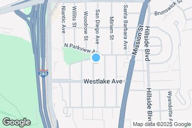 Map image of the property - 207 Woodrow St