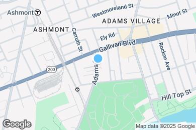Map image of the property - 884 Adams St
