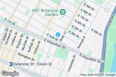 Map image of the property - East 2nd Street