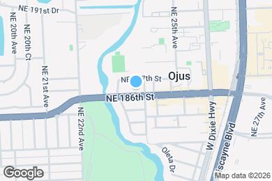 Map image of the property - 2375 NE 186th St