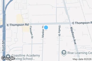 Map image of the property - 4825 Manker St