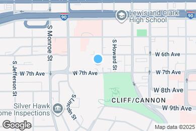 Map image of the property - 700 W 7th Ave
