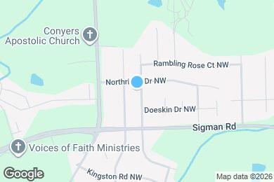 Map image of the property - 1749 Rocky Ridge Dr NW