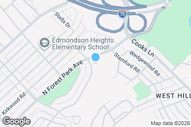 Map image of the property - 1661 N Forest Park Ave