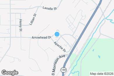 Map image of the property - 1002 Cherokee St