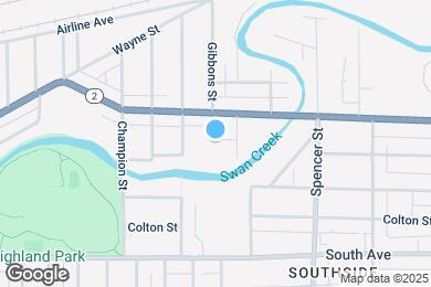 Map image of the property - 1521 Emma St