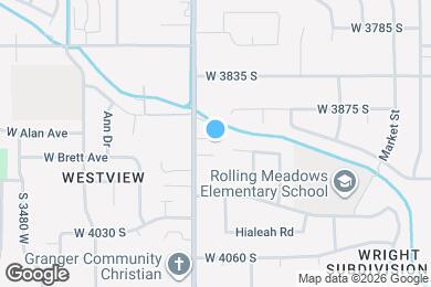 Map image of the property - 3911 S 3200 W