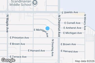 Map image of the property - 4763 E Michigan Ave