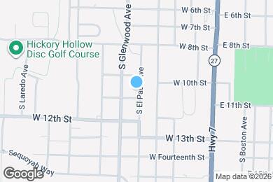 Map image of the property - 1016 S El Paso Ave