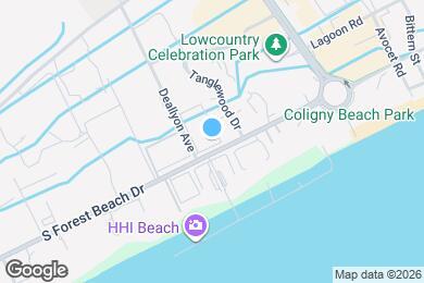 Map image of the property - 26 S Forest Beach Dr
